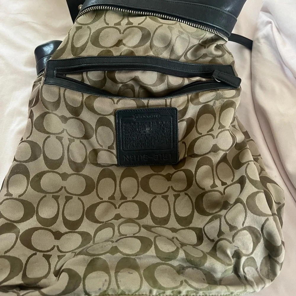 Vintage Coach Leather Bag - Picture 12 of 13